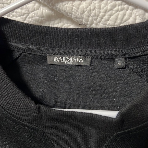 Balmain Sweatshirt/ Full sleeves Tshirt - M size - Picture 3 of 6